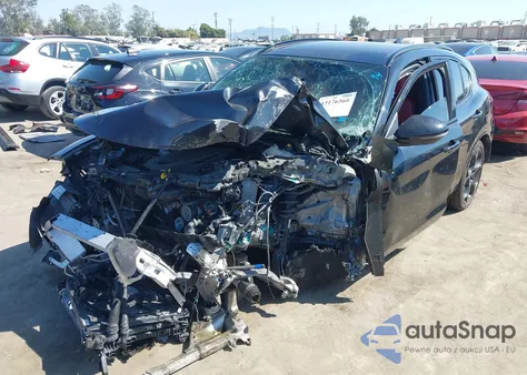 2023 Alfa Romeo Stelvio Veloce Awd from USA, damaged, VIN ZASPAKBN3P7D54202